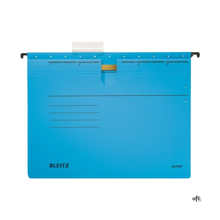 Skoroszyt zawieszany ALPHA niebieski Leitz 19840135