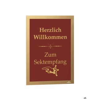 Ramka MAGAFRAME A4 - samoprzylepna magnetyczna złota 487230 2 szt.Ramki