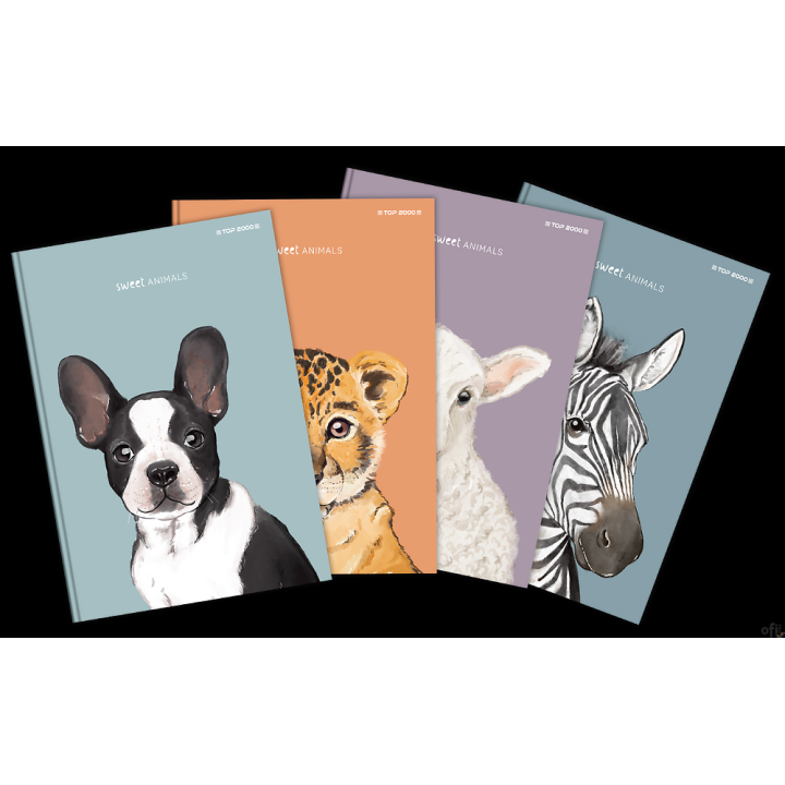 Brulion TOP ANIMAL SZY A6 80K 70G kratka 400169482 Top 2000