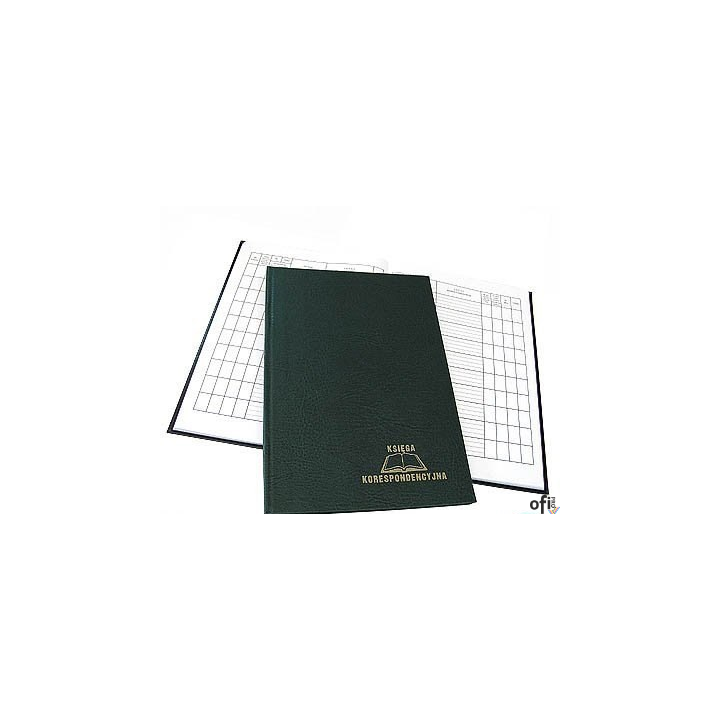 Nowy inkdeks ks 1320088 Księga korespondencyjna 300 k. zielona WARTA 1824-229-018 WARTA