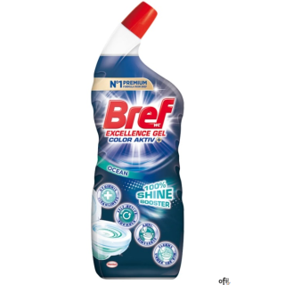 BREF Płyn żel do WC Excellence 700ml Ocean *310832