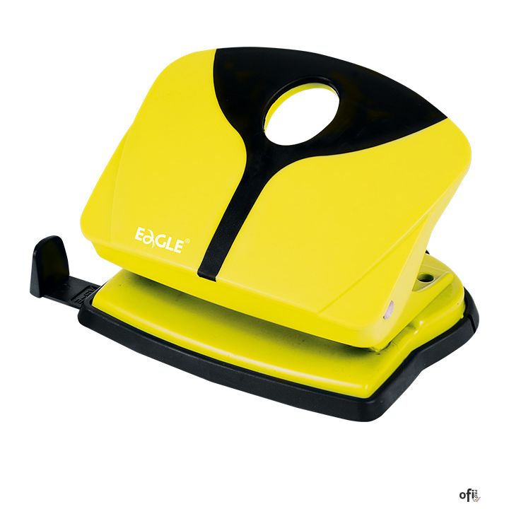 Dziurkacz EAGLE TYP6602 110-1689 żółty 16 kartek
