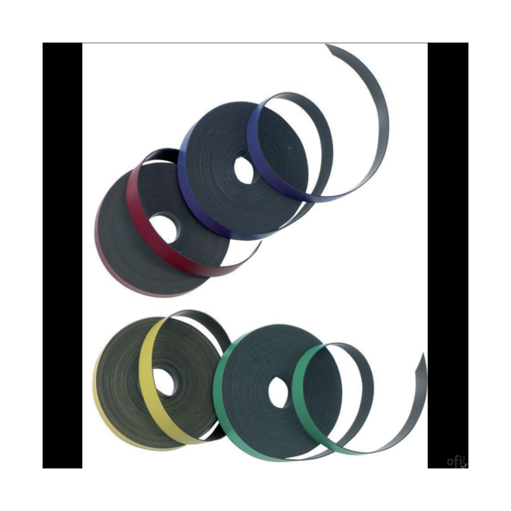 Taśma magnetyczna czerwona rozmiar 5x2m NOBO 1901105