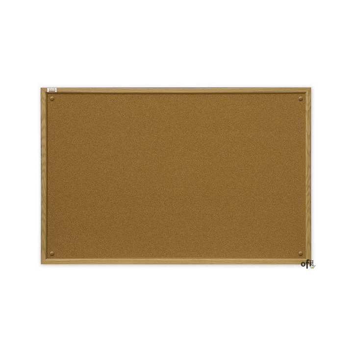 Tablica korkowa w ramie drewnianej 150x100cm OFFICE TC1510/C zo 2X3