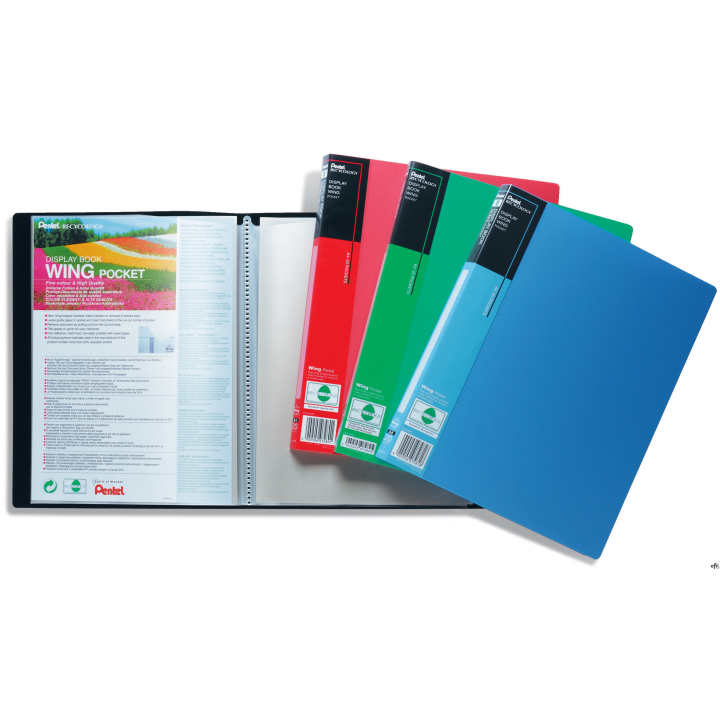 Album ofertowy WING, 60 kieszeni czarny DCF446-A PENTEL