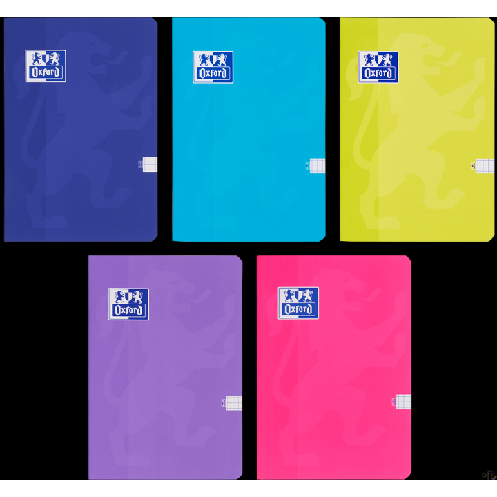 Zeszyt Oxford Touch A5 60 kartek 90 g kratka 5x5 mm 400175548