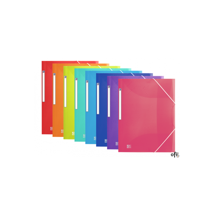 Teczka wąska Urban 24x32 PP przejrzysty mix 400147020 OXFORD