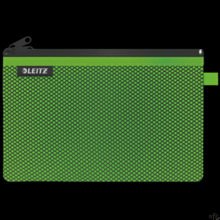 Koszulka z suwakiem z dwoma przegródkami Leitz WOW, rozmiar L, zielona 40130054