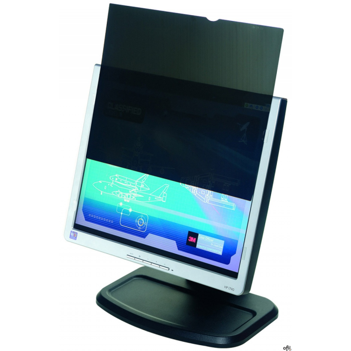 Bezramkowy filtr prywatyzujący 3M_ (PF24.0W9), do montorów, 16:9, 24, czarny