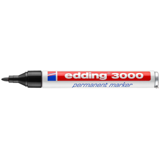 Marker EDDING E-3000 czarny, 1.5-3mm, okr.końc. (X)