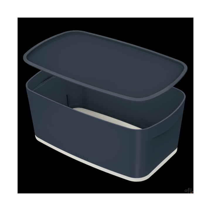 MyBox Cosy mały pojemnik z pokrywką, szary Leitz 52630089