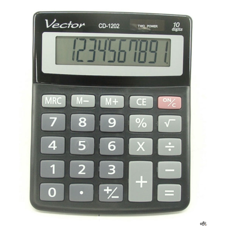 Kalkulator VECTOR CD-1202  10p