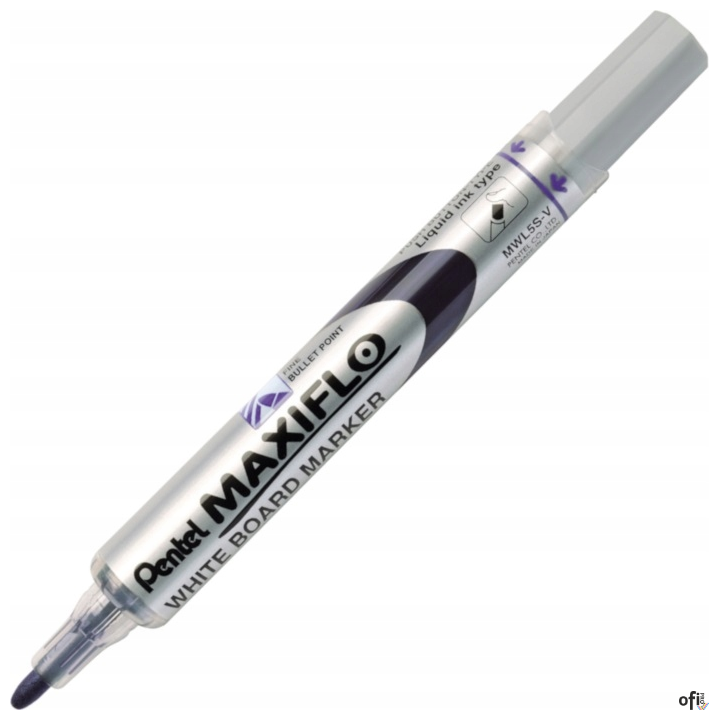 Marker suchościeralny MWL5SV fioletowy MAXIFLO PENTEL (z tłoczkiem)