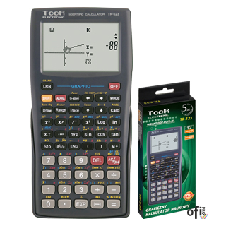 Kalkulator TOOR TR-523, 12 pozycyjny, graficzny naukowy 120-1457
