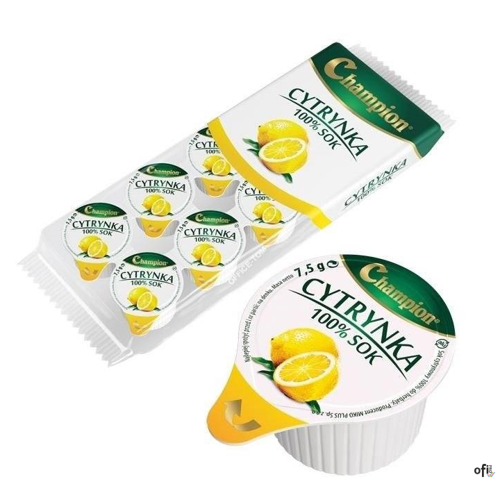Sok cytrynowy Champion 10 sztuk po 7,5ml