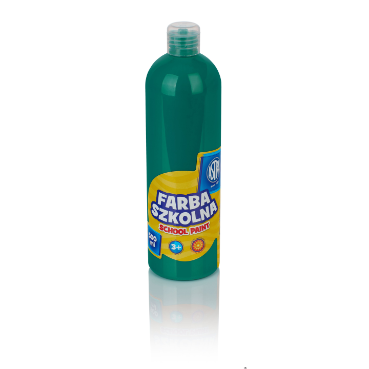 Farba szkolna Astra 500 ml - szmaragdowa, 301112010 (X)