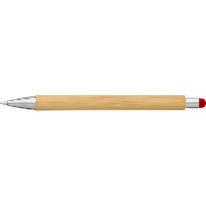 Bambusowy długopis, touch pen
