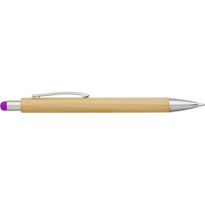 Bambusowy długopis, touch pen