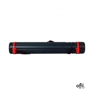 Tuba do rysunków plastyk.czarna Q8*72cm z rączką