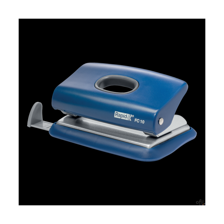 Dziurkacz mini RAPID FC10 24-26/6 10kartek niebieski 23638502