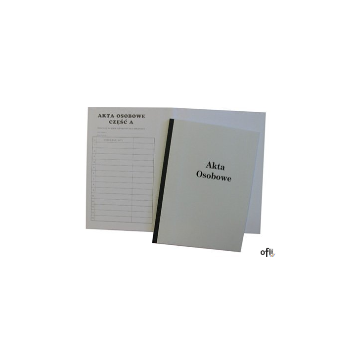 Teczka akt osobowych grzbiet harmonijka kryta ABCD 1824-339-001 WARTA