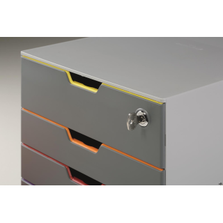 Pojemnik VARICOLOR z 4 szufladkami DURABLE 7606-27