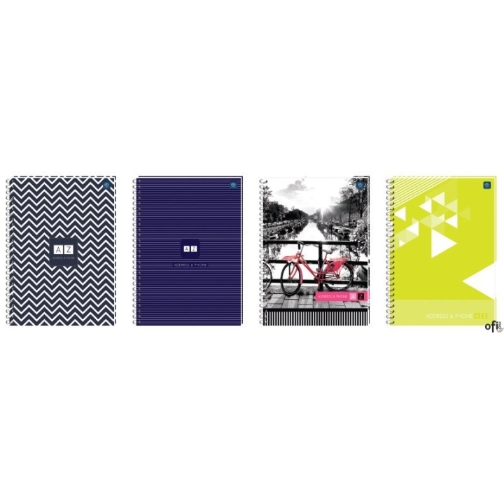 Skorowidz INTERDRUK A4 spirala