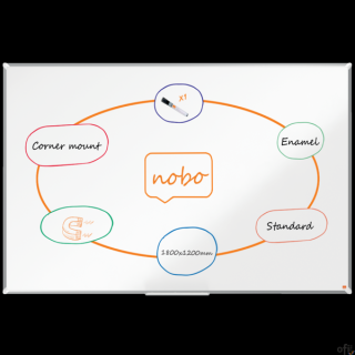 Tablica porcelanowa Nobo Premium Plus 1800x1200mm 1915149