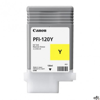 Tusz Canon PFI-120 Y (CF2888C001AA) żółty 130ml do iPF TM-200/205