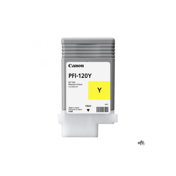 Tusz Canon PFI-120 Y (CF2888C001AA) żółty 130ml do iPF TM-200/205