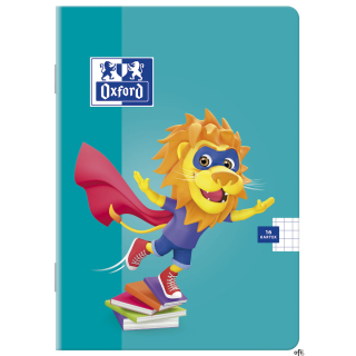 Zeszyt A5 16k, linia podwójna, OXFORD, LION 400106953