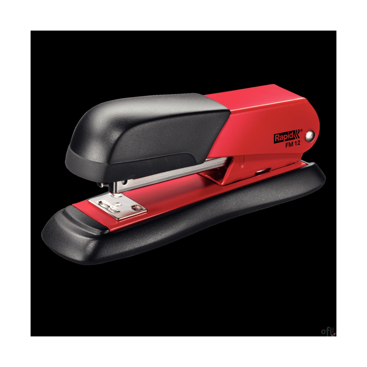 Zszywacz RAPID FM12 24-26/6 25kartek czerwony 5000276 metalowy