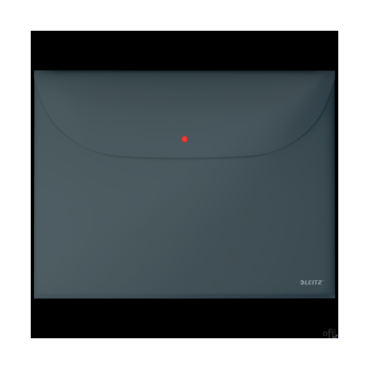 Teczka kopertowa z 2 przegródkami Leitz Cosy, szara 47090089