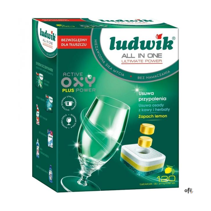 LUDWIK Tabletki do zmywarek 120 szt.  ULTIMATE 18936