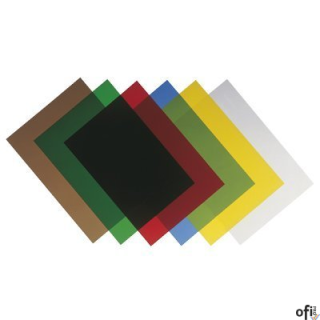 Okładki przezroczyste 5377301 FELLOWES zielona A4 200