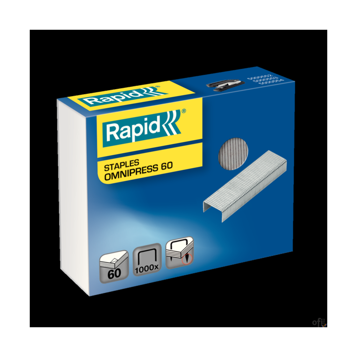 Zszywki RAPID OMNIPRESS 60k 1000 opak. 5000561