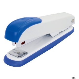 Zszywacz AXA S6120B, biały/niebieski, do 28 kartek 28k EAGLE 110-1440 na zszywki 24/6, 26/6