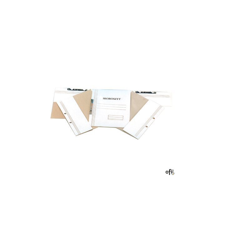 Skoroszyt OCZKO biały 1/2 (50 szt.) 250g KIEL-TECH  1-00742