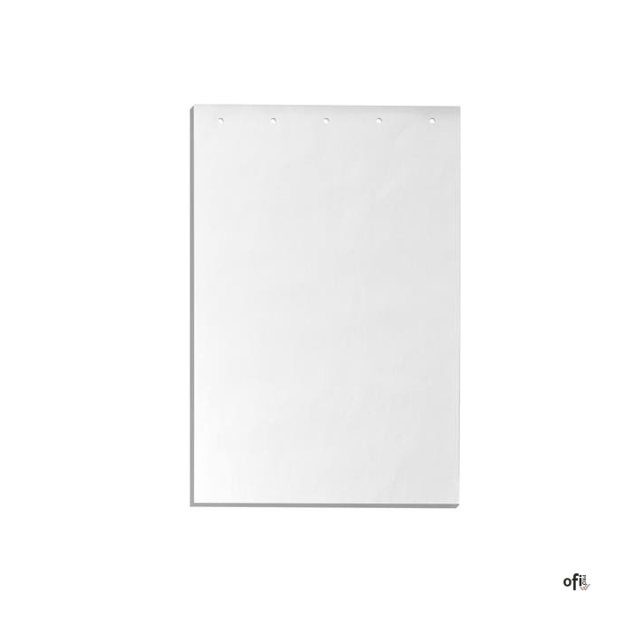 Blok do flipcharta UNIPAP 20k gładki 64x95.5 z perforacją