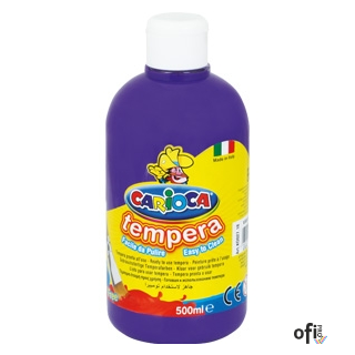 Farba tempera 500 ml, fioletowa CARIOCA 170-2276