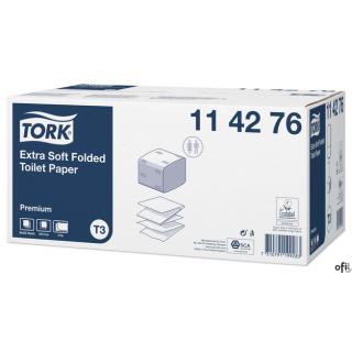 Papier toaletowy w składce ZZ Premium 114276 biały TORK T3