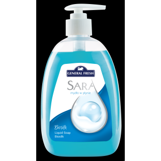 Mydło w płynie SARA 500ml BIOSILK GENERAL FRESH  11007