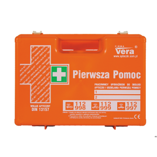 Vera apteczka, walizka TOP 15, DIN 13157