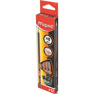 Ołówek drewniany Blackpeps HB MAPED 850021