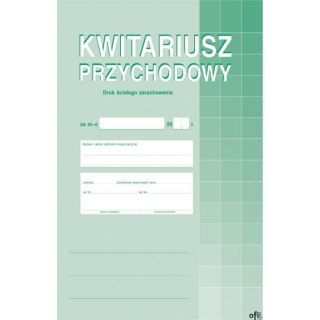 400-1 Kwitariusz przychodowy A4 30 kartek MICHALCZYK I PROKOP
