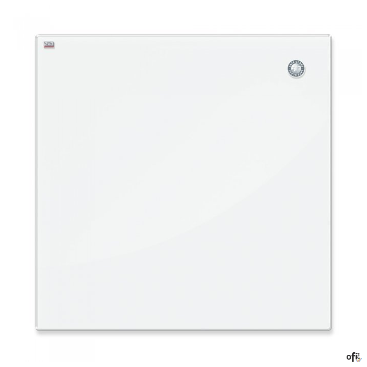 Tablica szklana magnetyczna 80x60cm jasna biała 2X3 TSZ86 W