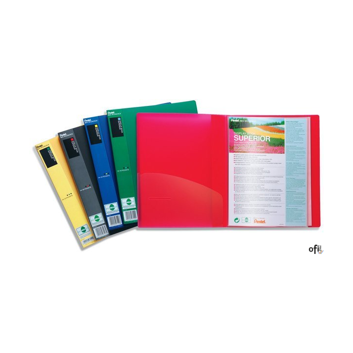 Album ofertowy SUPERIOR, 20 kieszeni czerwony DCF142-B PENTEL