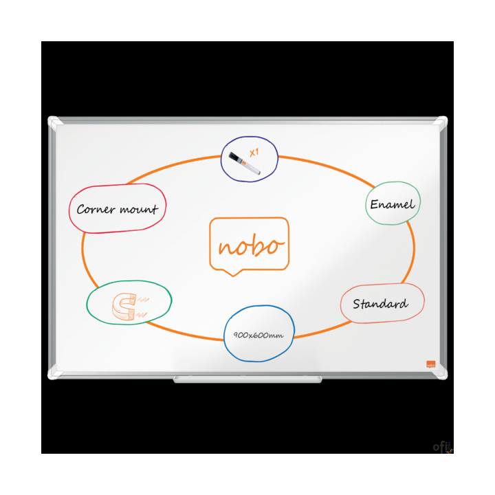 Tablica porcelanowa Nobo Premium Plus 900x600mm 1915144