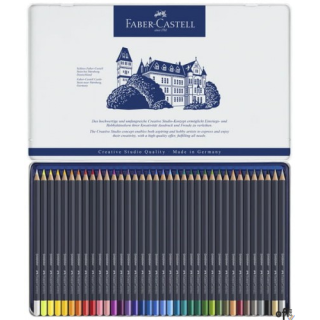 Kredki ołówkowe miękkie 36 kolorów GOLDFABER, FABER CASTELL 114736 SALE