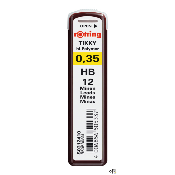 Grafity do ołówków 0,35mm ROTRING S0312410